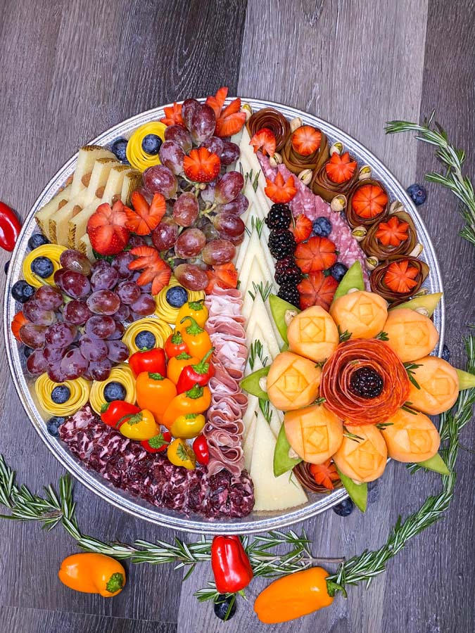 Family sized charcuterie platter - Bouquet Appetit