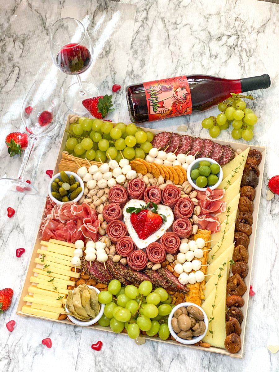 Party sized charcuterie platter
