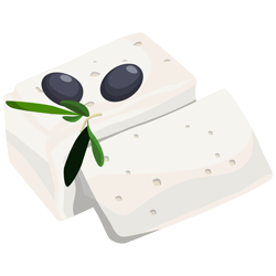 Goat Cheese with Olive